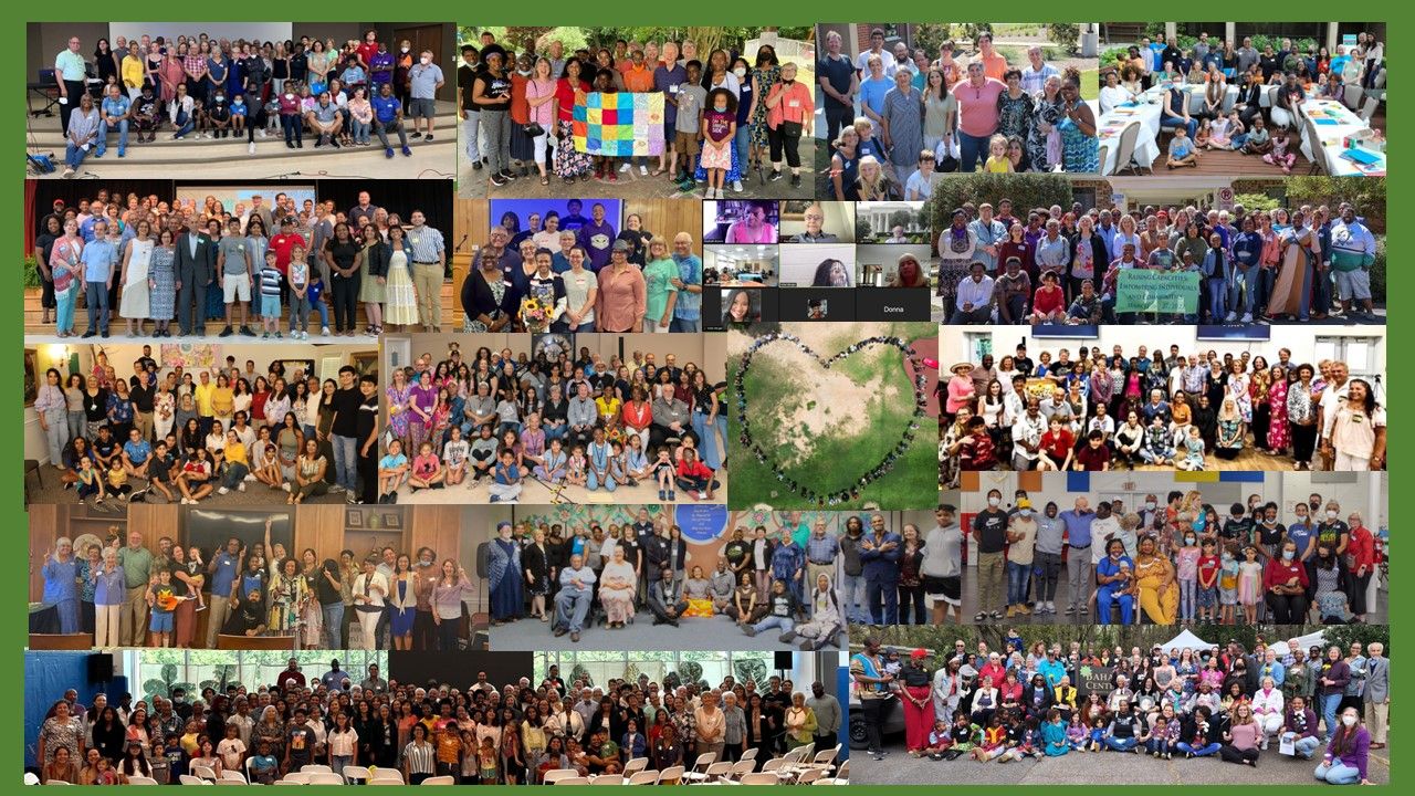 Group photos from the Worldwide conferences around the region, from one of the RBC newsletters.