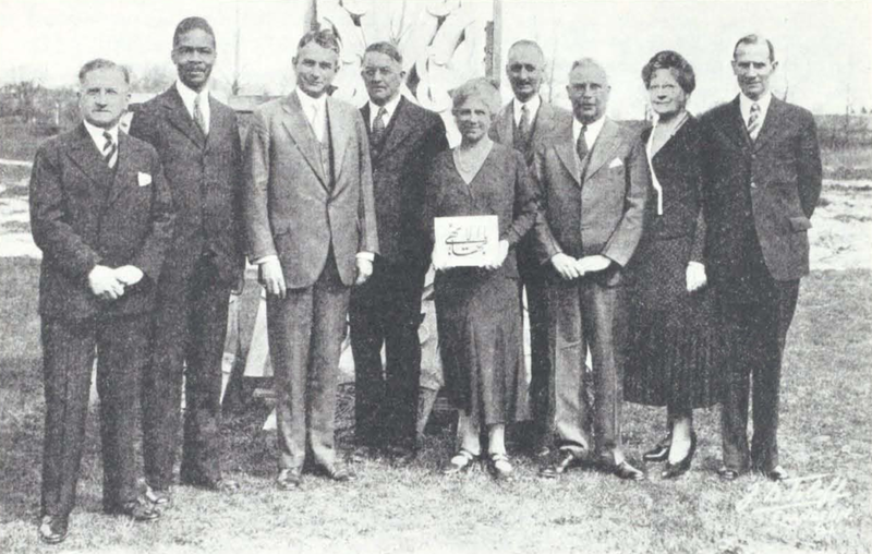 Picture of the National Spiritual Assembly of the Baha'is of the United States and Canada, 1931-1932 (From the Bahá’í Publications, by permission of the copyright owner, National Spiritual Assembly of the Bahá’ís of the United States © 1910-2021.)