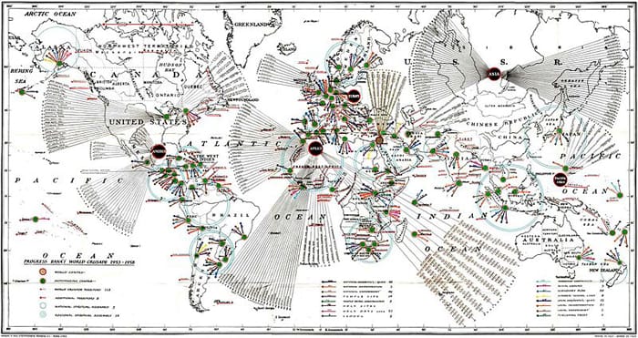 Map of the Ten Year Crusade